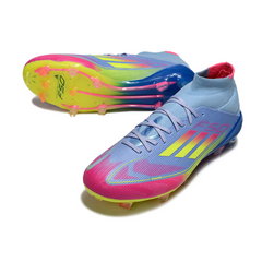 Adidas F50 Elite Mid-Cut FG Green and Black Football Boots