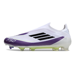 Adidas F50 Elite Laceless FG Football Boots Light Green