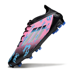 Chuteira Campo Adidas F50 Elite FG Preta e Rosa Claro