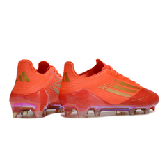 Botas de fútbol Adidas F50 Elite FG color rojo y amarillo