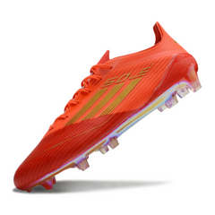 Botas de fútbol Adidas F50 Elite FG color rojo y amarillo