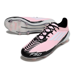 Chuteira Campo Adidas F50 Elite FG Rosa Claro