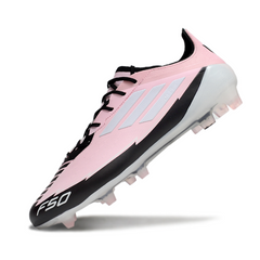 Botas de fútbol de campo Adidas F50 Elite FG rosa claro