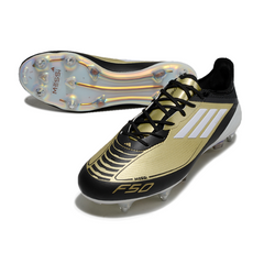 Adidas F50 Elite SG Aluminium Tip Field Football Boot Triunfo Gold Pack