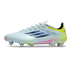 Botas de fútbol para césped Adidas F50 Elite SG con punta de aluminio Stellar Icon Pack