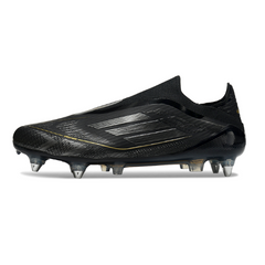 Chuteira Campo Adidas F50 Elite Sem Cadarço SG Ponta de Aluminio Darkspark Pack