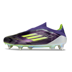 Botas de fútbol sin cordones Adidas F50 Elite SG con punta de aluminio Messi Fast Reborn Pack