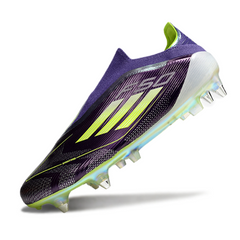 Botas de fútbol sin cordones Adidas F50 Elite SG con punta de aluminio Messi Fast Reborn Pack