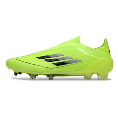 Chuteira Campo Adidas F50 Elite Sem Cadarço FG Verde Claro