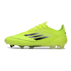 Chuteira Campo Adidas F50 Elite FG Verde e Prata