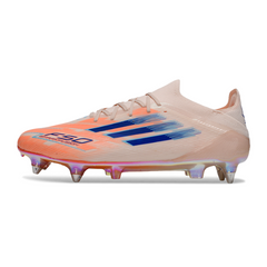 Chuteira Campo Adidas F50 Primeknit Elite SG Trava Mista Laranja