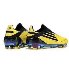 Adidas F50 Elite Laceless FG Football Boots Light Green