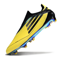 Adidas F50 Elite Laceless FG Football Boots Light Green