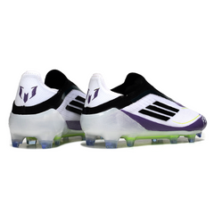 Adidas F50 Elite Laceless FG Football Boots Light Green