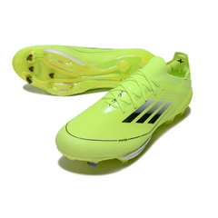 Adidas F50+ Elite SG Green and Black Aluminum Tip Field Football Boots