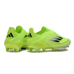 Adidas F50+ Elite SG Green and Black Aluminum Tip Field Football Boots