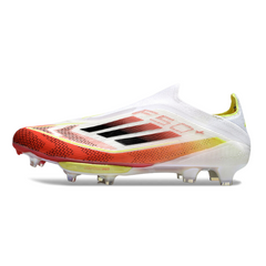 Chuteira Campo Adidas F50+ Elite Sem Cadarço FG Pure Victory Pack