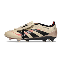 Chuteira Campo Adidas Predator 25 Elite Com Lingua FG Bronze