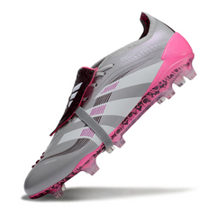 Chuteira Campo Adidas Predator 25 Elite Com Lingua FG Cinza Jude Bellingham Pack