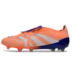 Chuteira Campo Adidas Predator 25 Elite Com Lingua FG Laranja