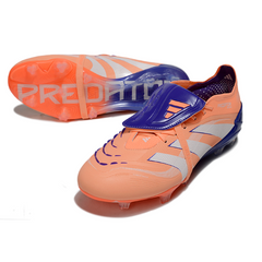 Chuteira Campo Adidas Predator 25 Elite Com Lingua FG Laranja