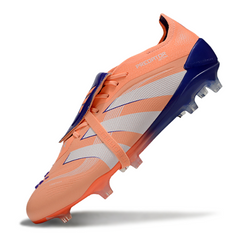 Chuteira Campo Adidas Predator 25 Elite Com Lingua FG Laranja