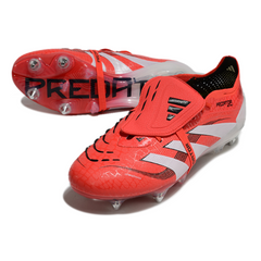 Chuteira Campo Adidas Predator 25 Elite Com Lingua SG Trava Mista Pure Victory Pack