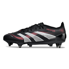 Chuteira Campo Adidas Predator 25 Elite SG Trava Mista Stealth Victory Pack