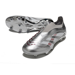 Chuteira Campo Adidas Predator 25 Elite Sem Cadarço FG Chrome Dream Bellingham Pack