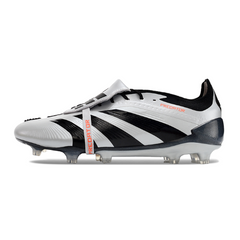 Chuteira Campo Adidas Predator 30 Elite Com Lingua FG Prata e Preta