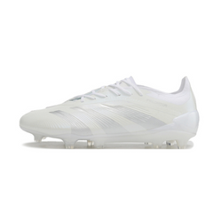 Chuteira Campo Adidas Predator 30 Elite FG Branca e Cinza