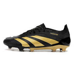 Chuteira Campo Adidas Predator 30 Elite FG Preta e Dourada