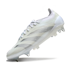 Botas de fútbol Adidas Predator 30 Elite SG en color blanco y gris