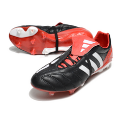 Botas de fútbol Adidas Predator Mutator Mania Elite FG negras y rojas