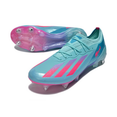 Chuteira Campo Adidas X Crazyfast.1 SG Ponta de Aluminio Welcome to Miami Pack - VENI Futebol