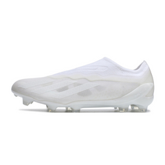 Chuteira Campo Adidas X Crazyfast.1 Sem Cadarço FG Pearlized Pack