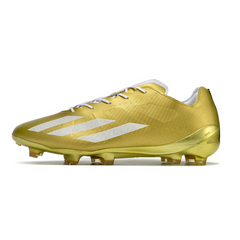 Chuteira Campo Adidas X Crazyfast+ FG Dourada