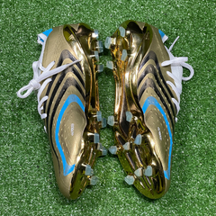 Chuteira Campo Adidas X Speedportal.1 FG Dourada Messi Tamanho 39