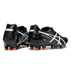 Chuteira Campo Asics Lethal Testimonal 4 IT FG Preta e Branca