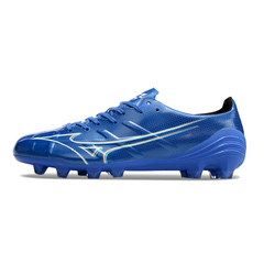 Chuteira Campo Mizuno Alpha FG Azul