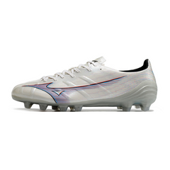 Chuteira Campo Mizuno Alpha FG Branca