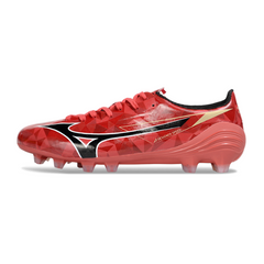 Botas de fútbol Mizuno Alpha FG para campo azul