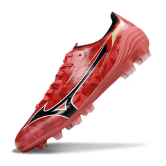 Botas de fútbol Mizuno Alpha FG para campo azul