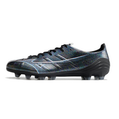 Chuteira Campo Mizuno Alpha FG Preta Holográfica - VENI Futebol