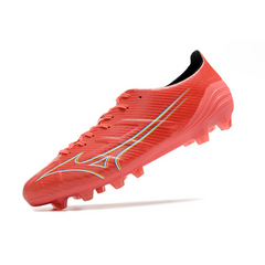 Chuteira Campo Mizuno Alpha FG Vermelha - VENI Futebol