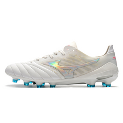 Chuteira Campo Mizuno Morelia Neo II Elite FG Branca