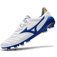 Campo Mizuno Morelia Neo III Elite FG Football Boots White, Blue and Green