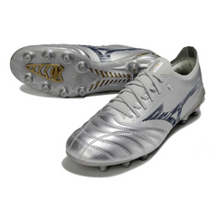 Mizuno Morelia Neo IV Elite FG Yellow and Red Football Boots