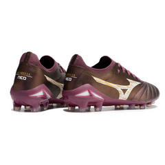 Mizuno Morelia Neo IV Elite FG Yellow and Red Football Boots