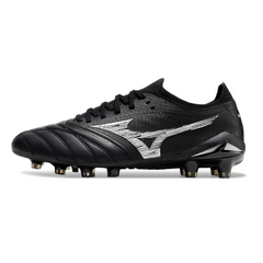 Mizuno Morelia Neo IV Elite FG Black and White Football Boots